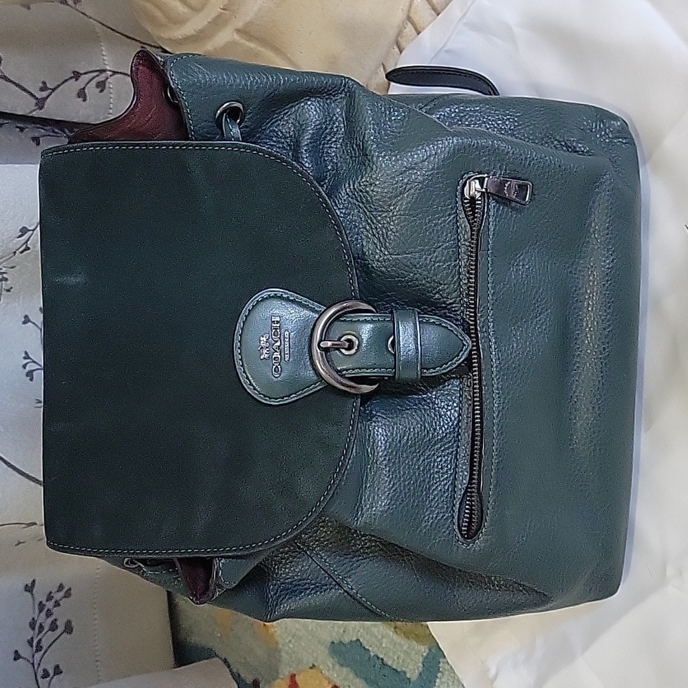 Coach Kleo backpack Forest Green